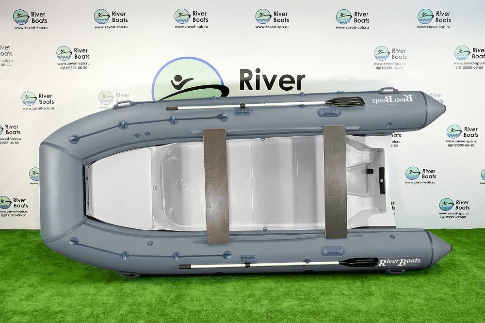 RiverBoats 430 (Встроенный рундук) (транец L — 515 мм.) RiverBoats 430 (Встроенный рундук) (транец L — 515 мм.)