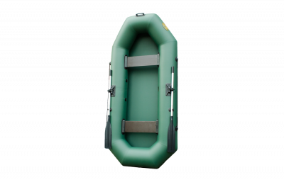 Лодка Гелиос 28 (зеленый) гребная