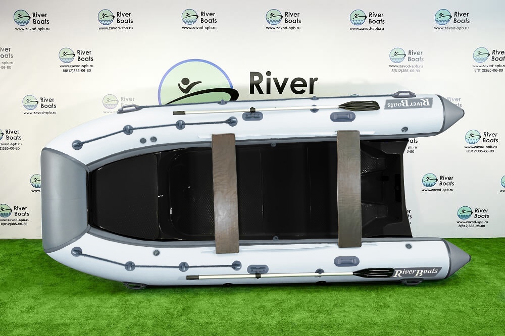 RiverBoats 430 (Встроенный рундук) (транец S — 410 мм.) RiverBoats 430 (Встроенный рундук) (транец S — 410 мм.)