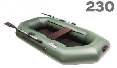 Лодка Акула 230 гребная