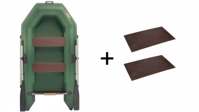 Лодка ПВХ Tulin Легенда 2500 с фанерными вставками под мотор Лодка ПВХ Tulin Легенда 2500 с фанерными вставками под мотор