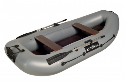 Лодка ПВХ гребная надувная Адмирал 280 ПТ