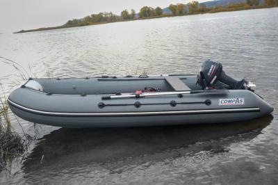 Лодка ПВХ Компас 400 моторная