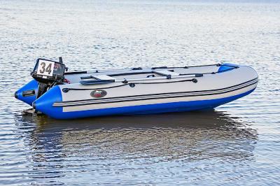 Групер 330 лодка ПВХ под мотор с надувным дном